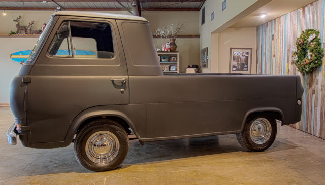 1966 Black Ford E-Series Van Standard Cab Pickup