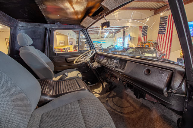 1966 Black Ford E-Series Van Standard Cab Pickup