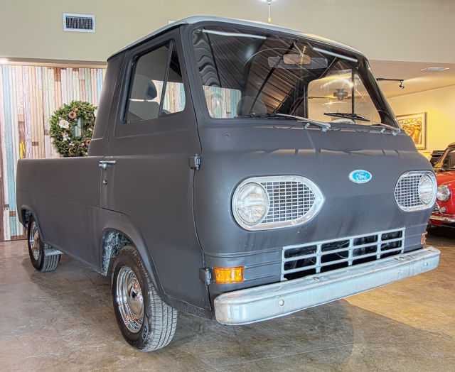 1966 Black Ford E-Series Van Standard Cab Pickup
