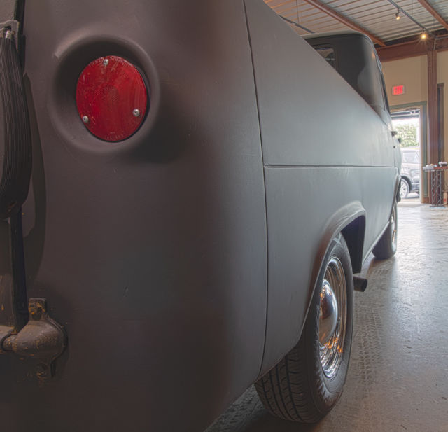 1966 Black Ford E-Series Van Standard Cab Pickup