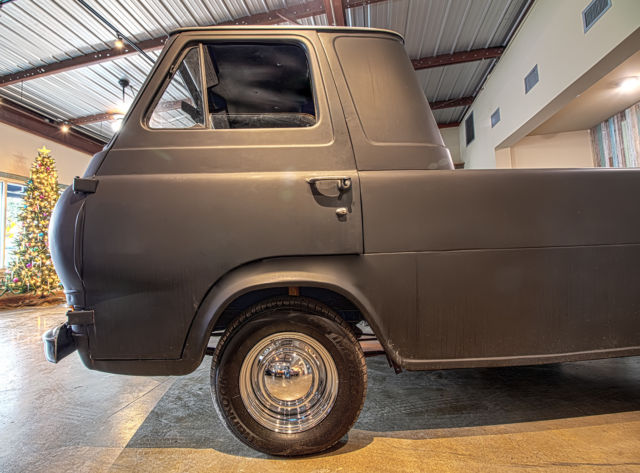 1966 Black Ford E-Series Van Standard Cab Pickup