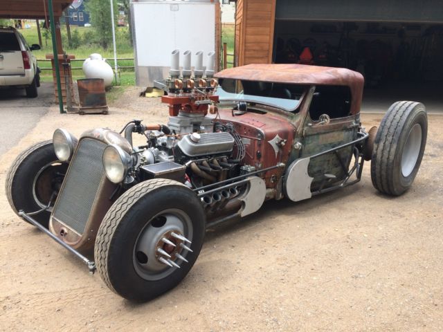 1936 Rust-Copper-Aluminum-Green Dodge Other Pickups Convertible