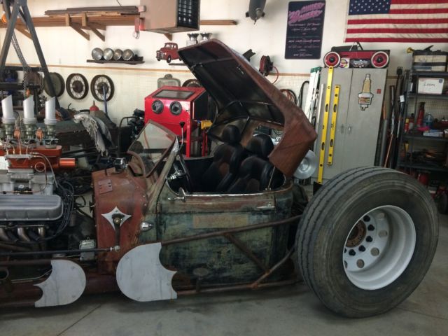 1936 Rust-Copper-Aluminum-Green Dodge Other Pickups Convertible