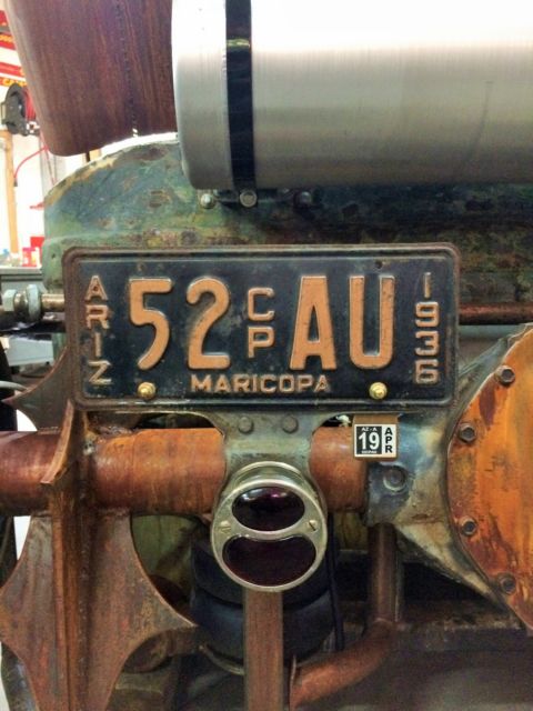 1936 Rust-Copper-Aluminum-Green Dodge Other Pickups Convertible