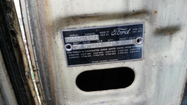 1960 Ford Galaxie station wagon