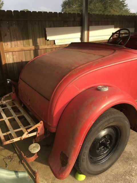 1930 Red Ford Model A