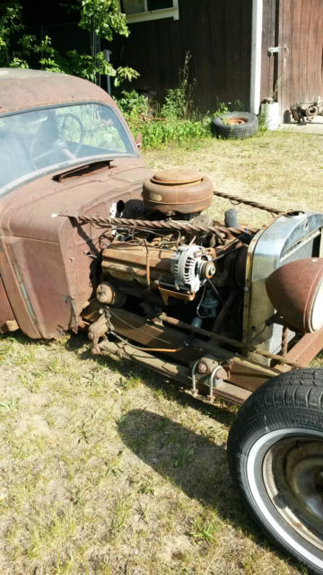1936 Brown Dodge RAT ROD sedan