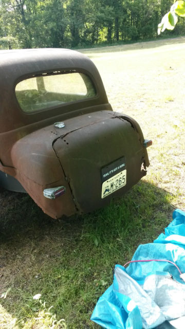 1936 Brown Dodge RAT ROD sedan