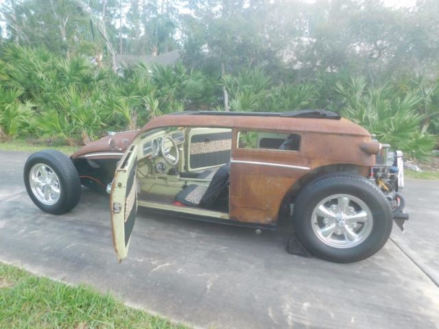 1962 Patina w/Flames Volkswagen Beetle - Classic Coupe