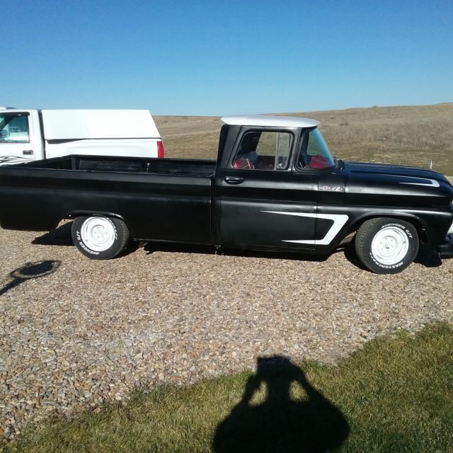 1962 Black Chevrolet C-10 Cab & Chassis