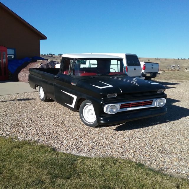 1962 Black Chevrolet C-10 Cab & Chassis