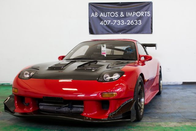 1992 Red Mazda RX-7