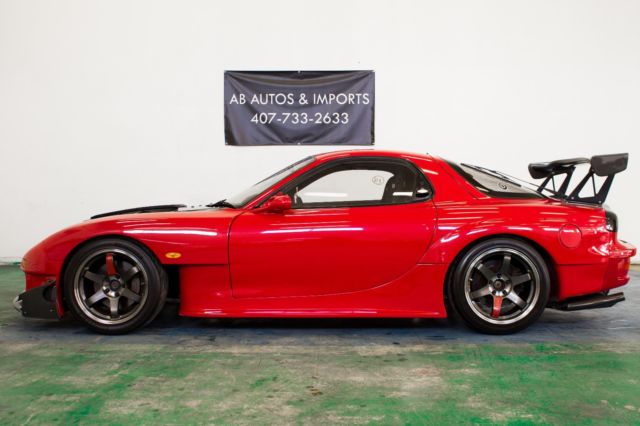 1992 Red Mazda RX-7