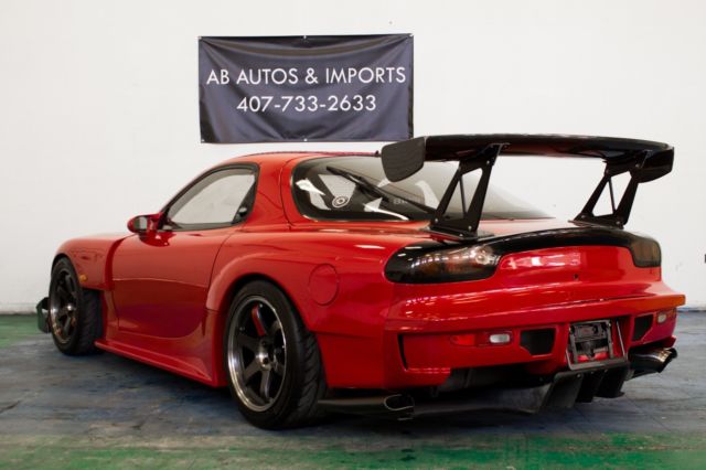 1992 Red Mazda RX-7