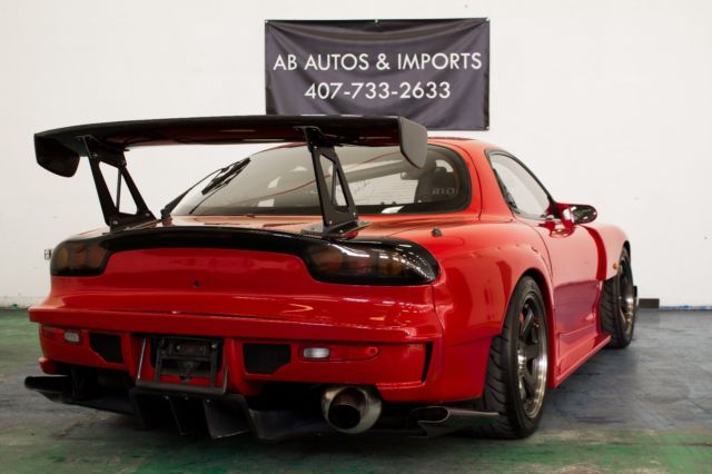 1992 Red Mazda RX-7