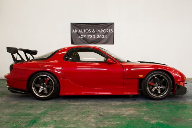 1992 Red Mazda RX-7