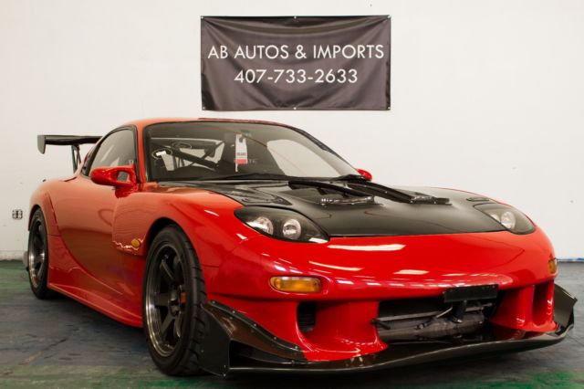 1992 Red Mazda RX-7