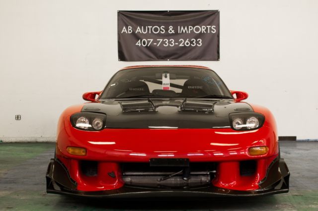 1992 Red Mazda RX-7