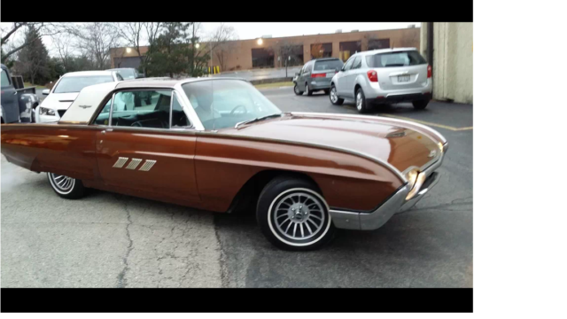 1963 Brown Ford Thunderbird Coupe
