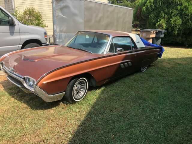 1963 Brown Ford Thunderbird Coupe