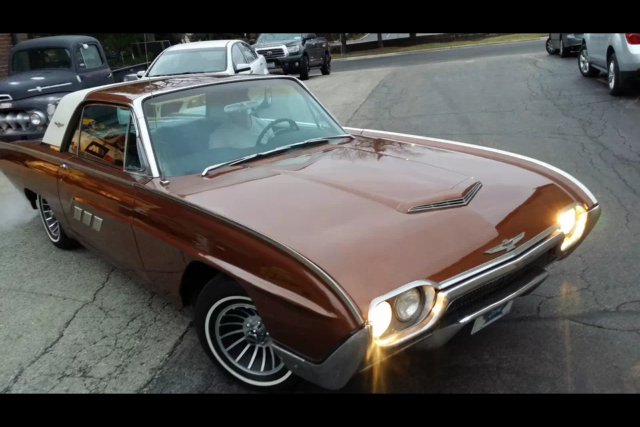 1963 Brown Ford Thunderbird Coupe