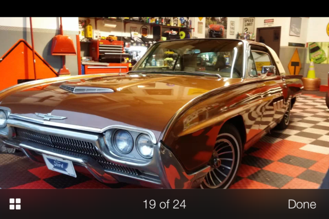 1963 Brown Ford Thunderbird Coupe