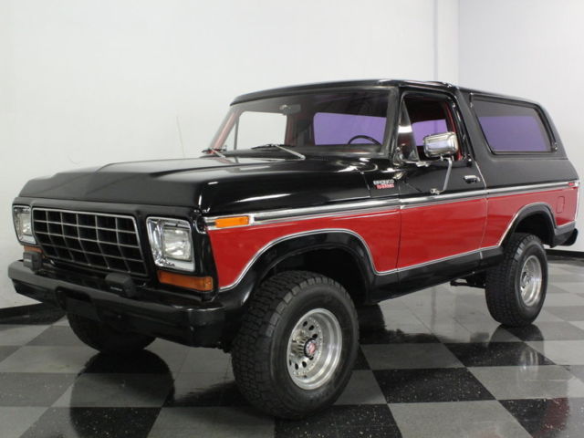 1978 Black Ford Bronco SUV