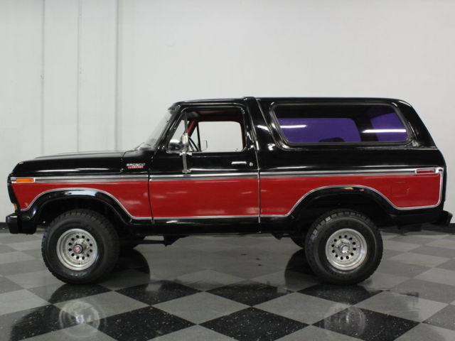 1978 Black Ford Bronco SUV