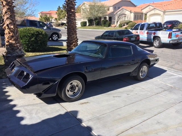 1979 Blue Pontiac Trans Am