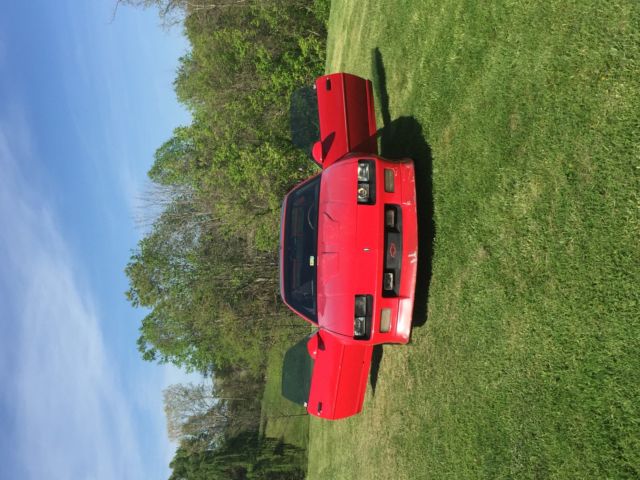 1991 RED Chevrolet Camaro Coupe