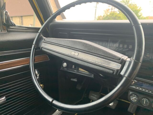 1971 Yellow and Black Chevrolet Nova Coupe