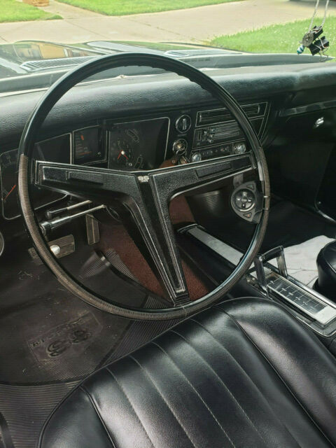 1968 Black Chevrolet El Camino Coupe