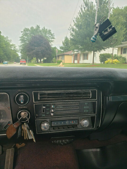 1968 Black Chevrolet El Camino Coupe