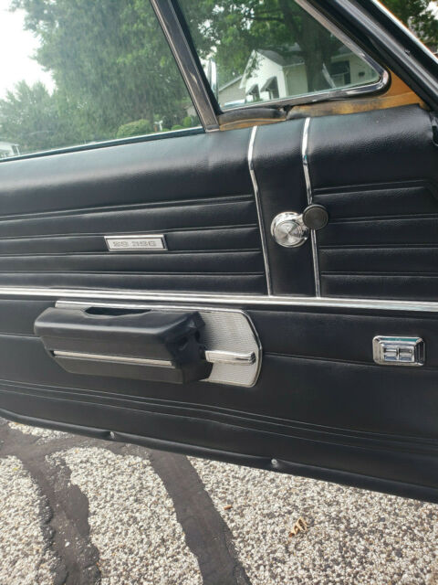 1968 Black Chevrolet El Camino Coupe