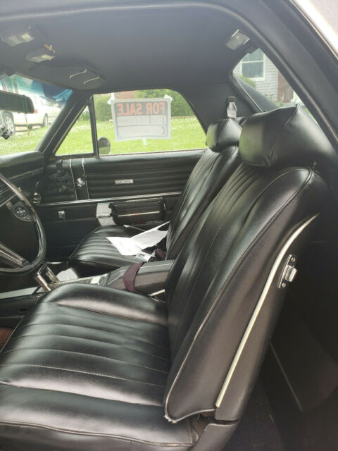 1968 Black Chevrolet El Camino Coupe