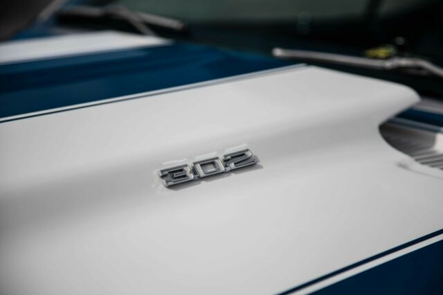 1969 Blue Chevrolet Camaro