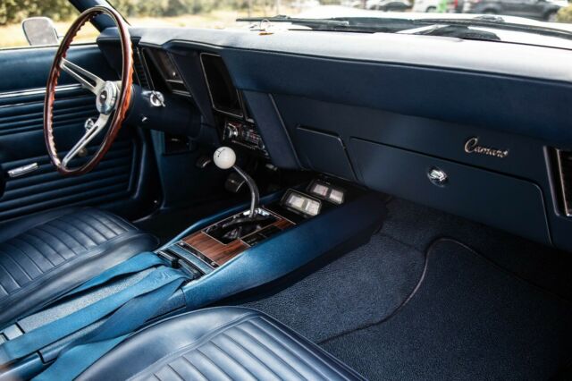 1969 Blue Chevrolet Camaro