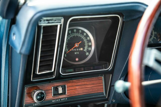 1969 Blue Chevrolet Camaro