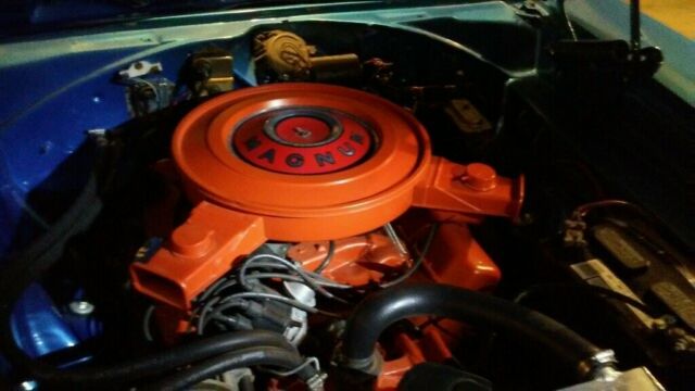 1970 Blue Dodge Coronet 2 door post