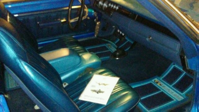 1970 Blue Dodge Coronet 2 door post