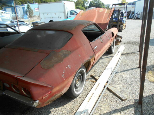 1972 Red Chevrolet Camaro Coupe