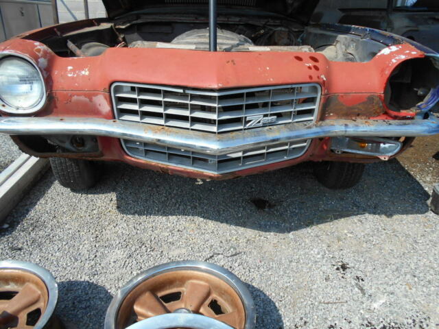 1972 Red Chevrolet Camaro Coupe