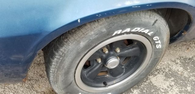 1977 Blue Chevrolet Camaro Coupe