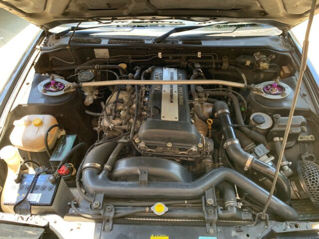 1994 Black Nissan 240SX Hatchback