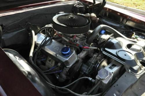 1966 Burgundy Pontiac GTO Convertible