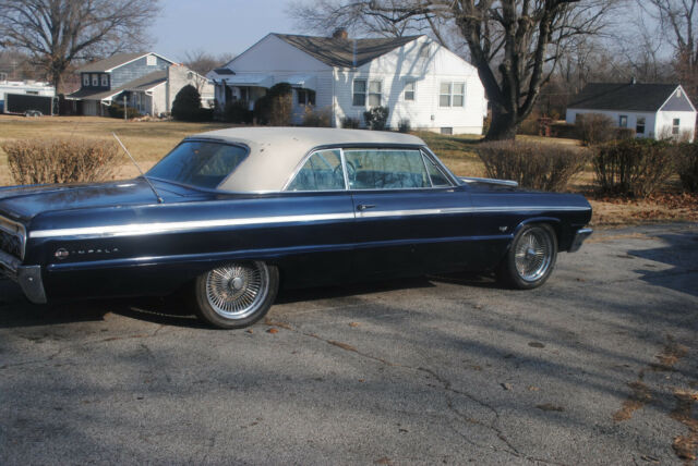 1964 Midnight Blue Chevrolet Impala Coupe