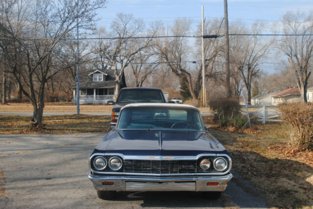 1964 Midnight Blue Chevrolet Impala Coupe