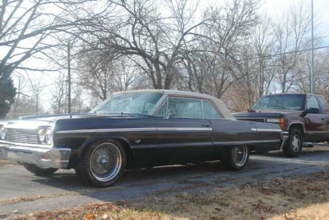 1964 Midnight Blue Chevrolet Impala Coupe