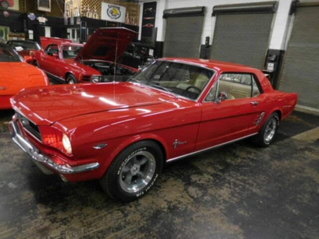 1966 Red Ford Mustang Coupe