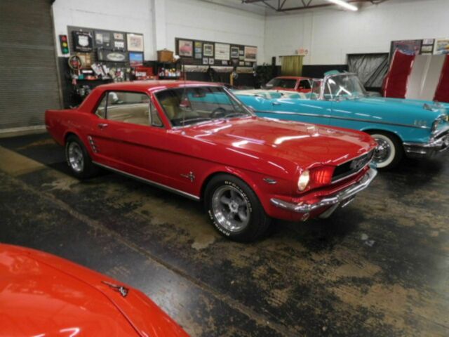 1966 Red Ford Mustang Coupe